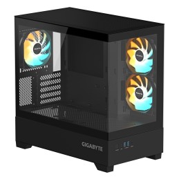 GIGABYTE C201 PANORAMIC Midi Tower Black