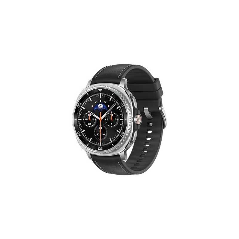 Samsung Galaxy Watch 8 Classic 1.3" AMOLED 46 mm Digital 438 x 438 pixels Touchscreen Silver Wi-Fi GPS (satellite)