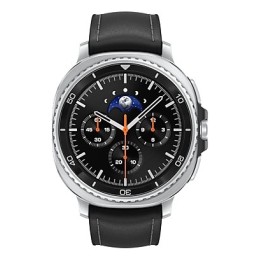 Samsung Galaxy Watch 8 Classic 3,3 cm (1.3") AMOLED 46 mm Digitale 438 x 438 Pixel Touch screen Argento Wi-Fi GPS (satellitare)
