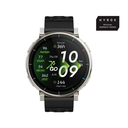 Amazfit Active 3 3,35 cm (1.32") AMOLED Digital 466 x 466 Pixeles Pantalla táctil Oro GPS (satélite)