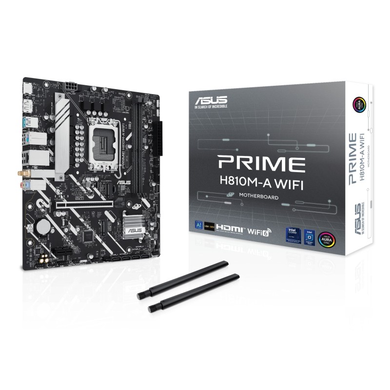 ASUS PRIME H810M-A WIFI Intel H810 LGA 1851 (Socket V1) micro ATX