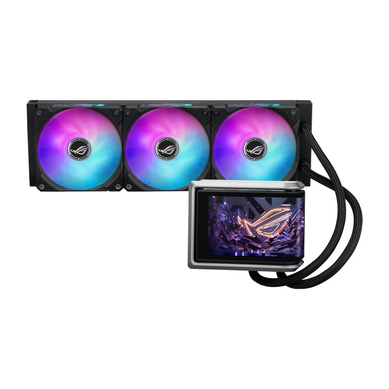 ASUS ROG RYUO IV 360 ARGB Processor All-in-one liquid cooler 4.72" (12 cm) Black