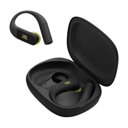 JBL Endurance Peak 4 Auriculares Inalámbrico Dentro de oído Deportes USB Tipo C Bluetooth Negro, Marrón