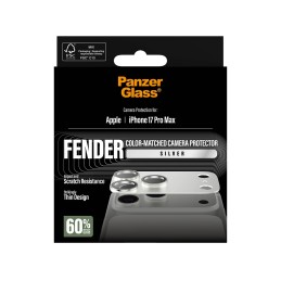 PanzerGlass ® Fender Camera Protector Silver iPhone 17 Pro Max Protector de pantalla Apple 1 pieza(s)