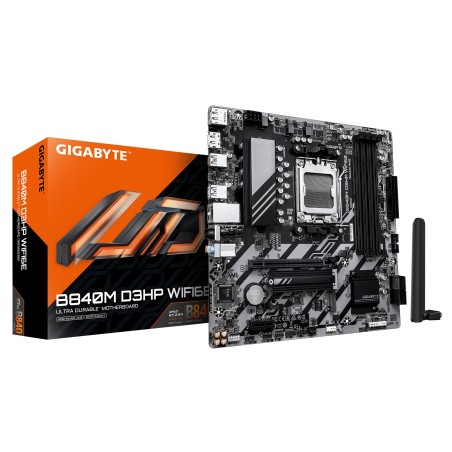 GIGABYTE B840M D3HP WIFI6E AMD B840 Socket AM5 micro ATX