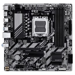 GIGABYTE B840M D3HP Placa Base – CPUs AMD Ryzen 9000, VRM de 8+2+2 fases, hasta 8200 MHz DDR5 (O.C.), 2× M.2 PCIe 4.0, LAN 1