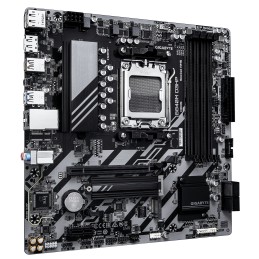 GIGABYTE B840M D3HP Placa Base – CPUs AMD Ryzen 9000, VRM de 8+2+2 fases, hasta 8200 MHz DDR5 (O.C.), 2× M.2 PCIe 4.0, LAN 1