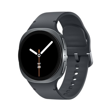Samsung Galaxy Watch 8 3,3 cm (1.3") AMOLED 40 mm Numérique 438 x 438 pixels Écran tactile 4G Graphite Wifi GPS (satellite)