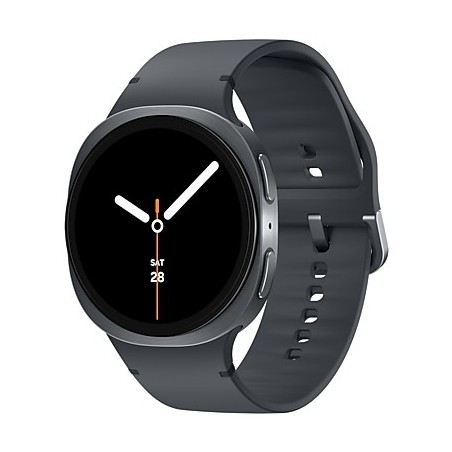 Samsung Galaxy Watch 8 1.5" AMOLED 44 mm Digital 480 x 480 pixels Touchscreen Graphite Wi-Fi GPS (satellite)