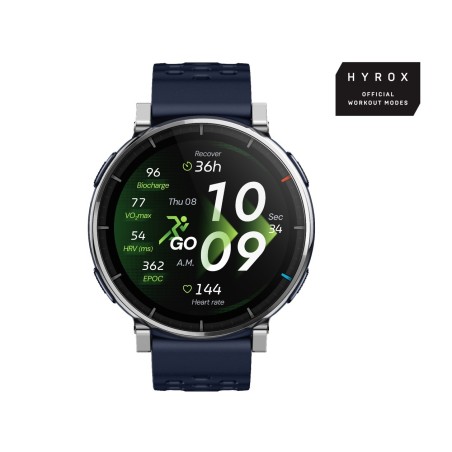 Amazfit W2558GL2N smartwatch e orologio sportivo 3,35 cm (1.32") AMOLED Digitale 466 x 466 Pixel Touch screen Argento GPS