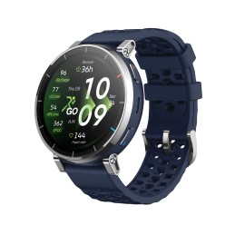 Amazfit W2558GL2N smartwatche et montre de sport 3,35 cm (1.32") AMOLED Numérique 466 x 466 pixels Écran tactile Argent GPS