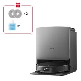 Roborock Saros 20X robot aspirapolvere e lavapavimenti Nero