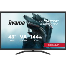 iiyama G-MASTER G4380UHSU-B2 Monitor PC 108 cm (42.5") 3840 x 2160 Pixel 4K Ultra HD LED Nero
