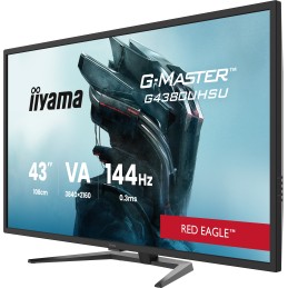 iiyama G-MASTER G4380UHSU-B2 computer monitor 42.5" 3840 x 2160 pixels 4K Ultra HD LED Black