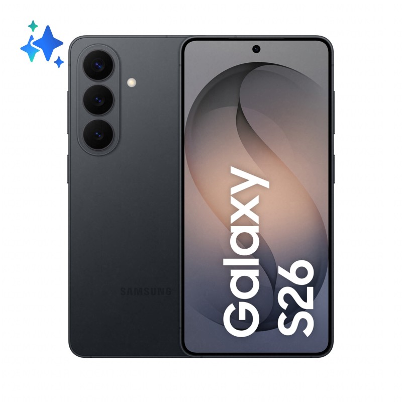 Samsung Galaxy S26 16 cm (6.3") Double SIM Android 16.0 5G USB Type-C 12 Go 512 Go 4300 mAh Noir