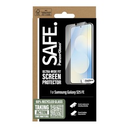 PanzerGlass SAFE. by ® Screen Protector Samsung Galaxy S25 FE 5G | Ultra-Wide Fit w. EasyAligner Clear screen protector 1 pc(s)