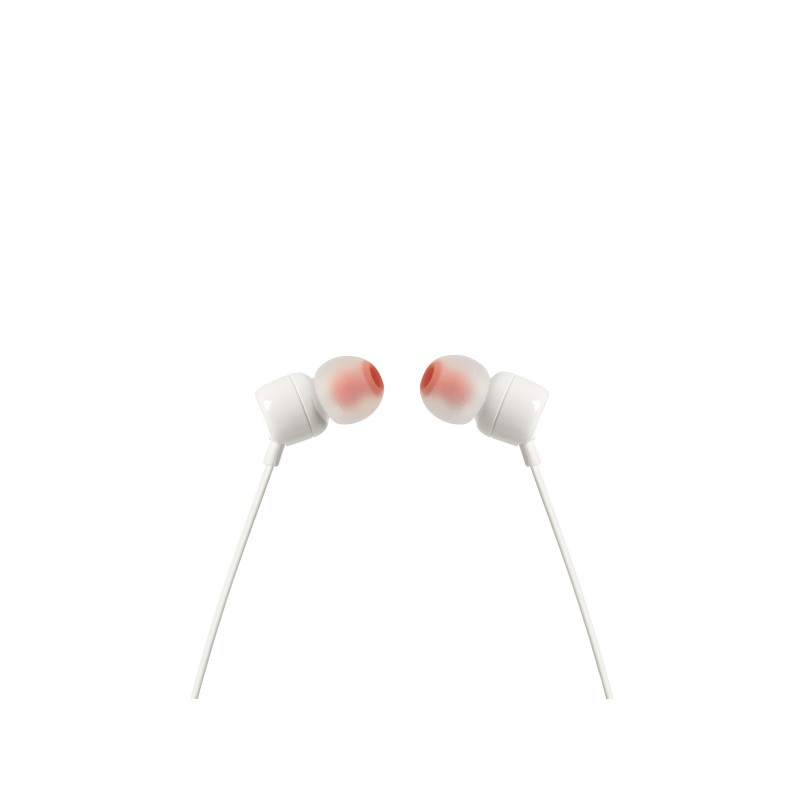 JBL Tune 110 Casque Avec fil Ecouteurs Musique Blanc