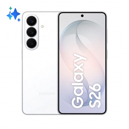 Samsung Galaxy S26 6.3" Dual SIM Android 16.0 5G USB Type-C 12 GB 256 GB 4300 mAh White