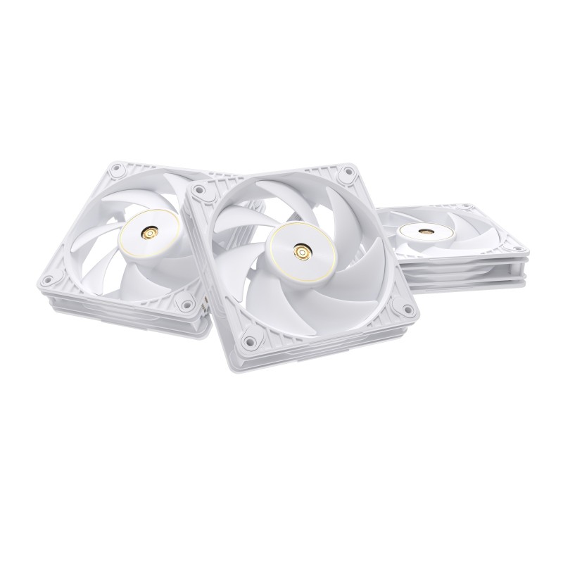 ASUS ProArt PF120 Fan PWM White 3in1 Case per computer Ventilatore 12 cm Bianco 3 pz