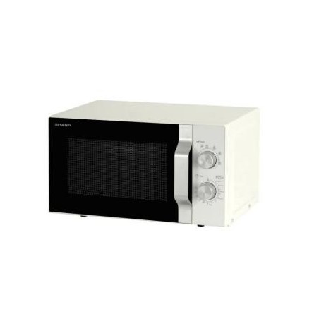 Sharp R204WA forno a microonde Argento, Bianco Solo microonde Superficie piana 20 L 800 W