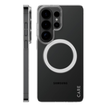 PanzerGlass CARE™ by ® SL1M Case Transparent w. Qi Samsung Galaxy S26 Ultra mobile phone case 6.9" Cover