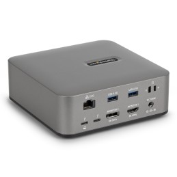 StarTech.com Dock Thunderbolt 5, Double 8K 60Hz, Triple 4K pour Windows, Jusqu'à Double 6K 60Hz pour Mac - Station d'Accueil