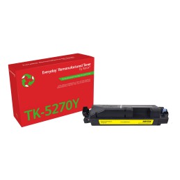 Tóner Everyday™ Amarillo remanufacturado de Xerox es compatible con Kyocera TK-5270Y, Capacidad estándar