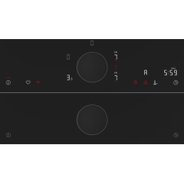 Neff T68PTV4L0 piano cottura Nero Da incasso 80 cm Piano cottura a induzione 5 Fornello(i)