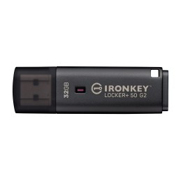 Kingston Technology IronKey Locker+ 50 G2 USB flash drive 32 GB USB Type-A 3.2 Gen 1 (3.1 Gen 1) Black