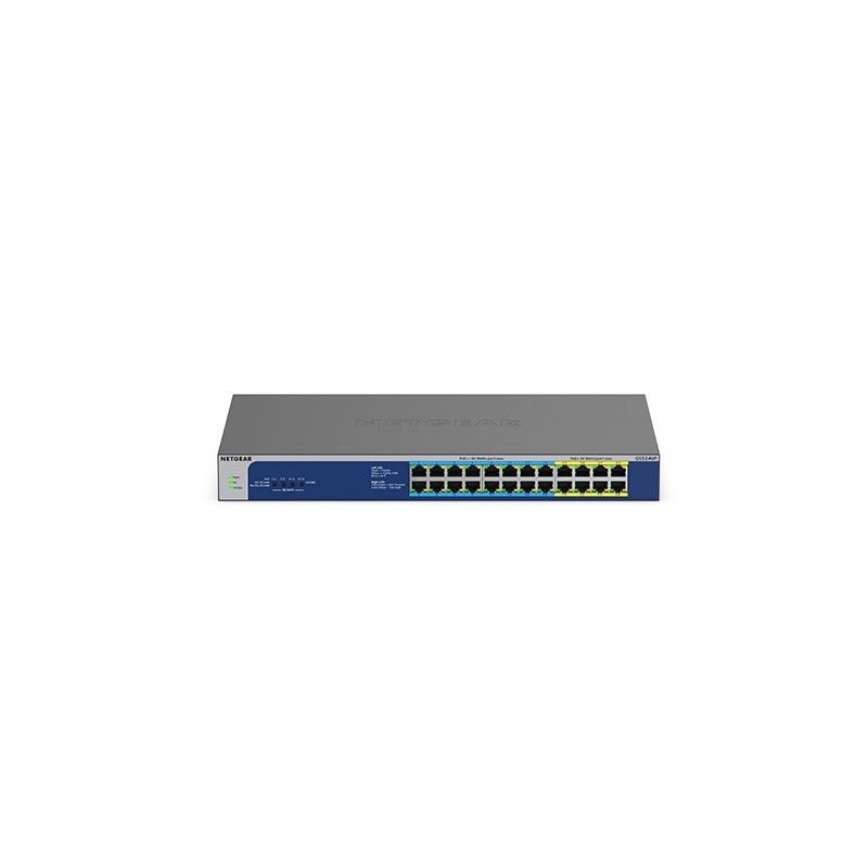 NETGEAR GS524UP Unmanaged Gigabit Ethernet (10 100 1000) Power over Ethernet (PoE) Gray