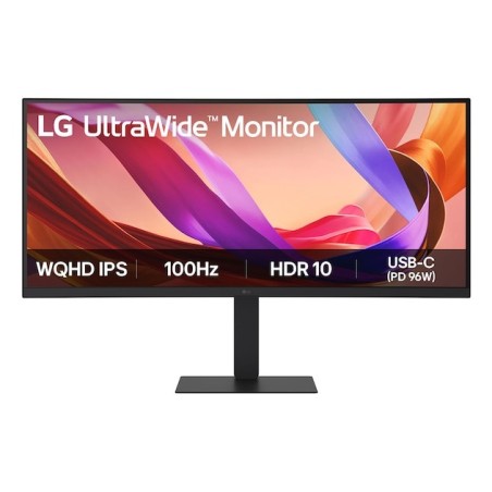 LG 34U650A-B computer monitor 34" 3440 x 1440 pixels Wide Quad HD LCD Black