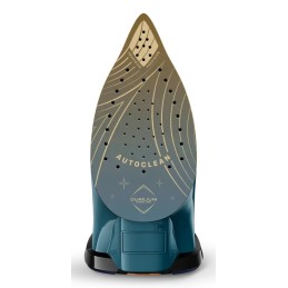 Tefal Ultimate Pure FV9851E0 Bügeleisen Trocken- & Dampfbügeleisen Durilium AirGlide Autoclean soleplate 3200 W Schwarz, Blau