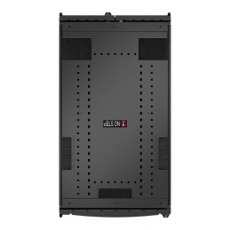 APC Onduleur Netshelter SX, 2e génération, 45U, 2 124 H x 600 L x 1 070 P, avec panneaux latéraux, noir