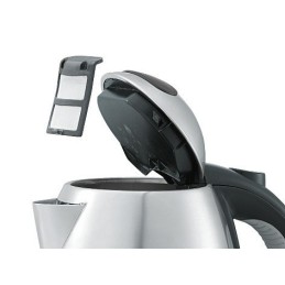 WMF Stelio 0413010012 bouilloire 1,2 L 2400 W Noir, Acier inoxydable