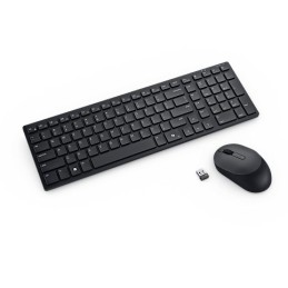DELL KM555 keyboard Mouse included Universal RF Wireless + Bluetooth QWERTZ German Black