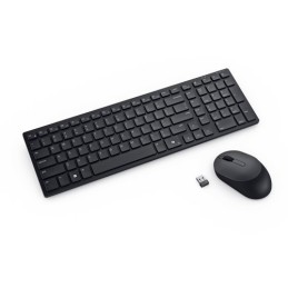 DELL KM555 keyboard Mouse included Universal RF Wireless + Bluetooth QWERTZ German Black