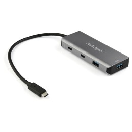 StarTech.com Hub USB-C 4 Ports - 2x USB-A et 2x USB-C - Hub SuperSpeed 10Gbps USB Type-C 3.2 Gen 2 - Alimentation Bus USB -