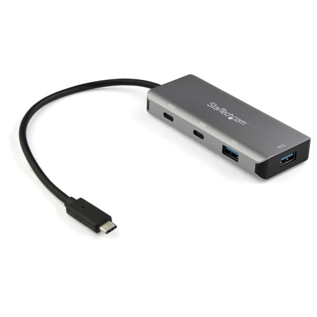 StarTech.com HB31C2A2CB interface hub USB 3.2 Gen 2 (3.1 Gen 2) Type-C 10000 Mbit s Black, Gray
