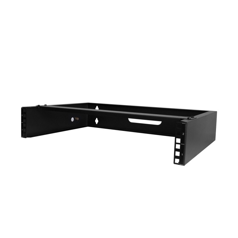 StarTech.com Rack de 2U de Pared para Equipo de Redes - 14" de Profundidad (Perfil Bajo) - Bracket de 19 Pulgadas para Paneles