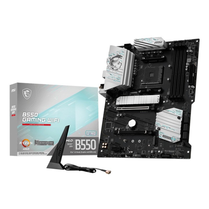 MSI B550 GAMING WIFI Motherboard AMD B550 Sockel AM4 ATX