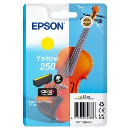 Epson 250 Violin Claria Photo HD cartuccia d'inchiostro 1 pz Originale Giallo