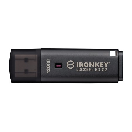 Kingston Technology IronKey 128 Go Locker Plus 50 G2, FIPS 197, AES-256
