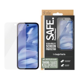 PanzerGlass SAFE. by ® Screen Protector Google Pixel 9a | Ultra-Wide Fit Protection d'écran transparent 1 pièce(s)