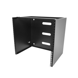 StarTech.com RACK-10U-14-BRACKET armario rack Bastidor de pared Negro