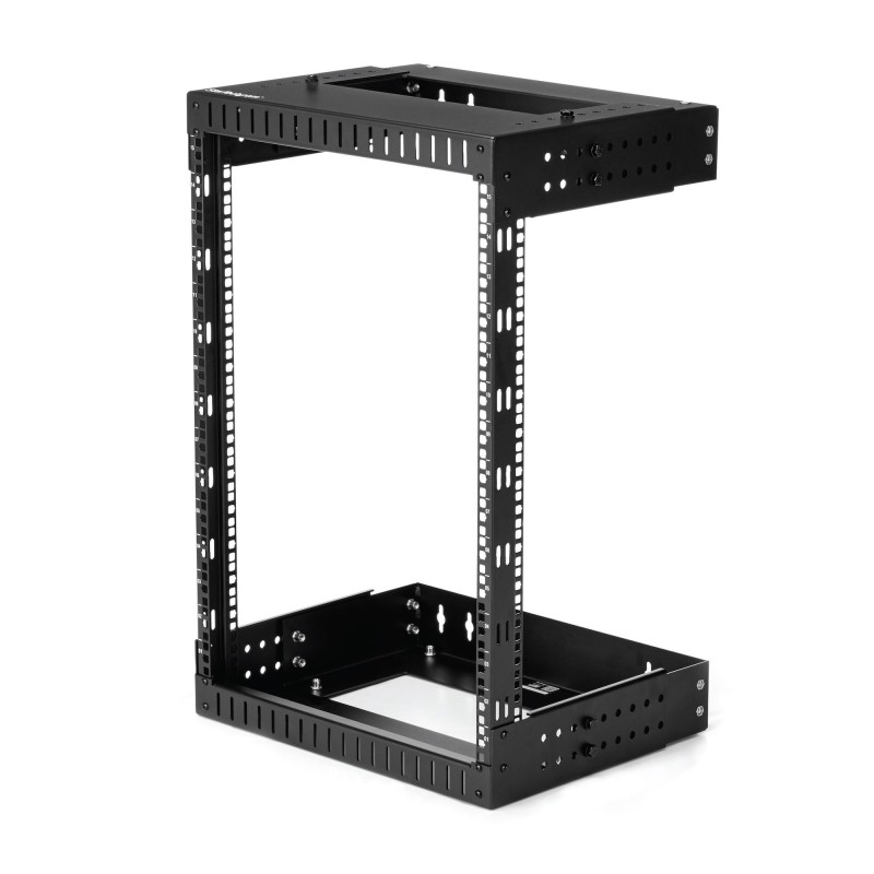 StarTech.com Rack de Servidores Abierto de 15U de Pared - de 19 Pulgadas - de 2 Columnas - de Profundidad Ajustable - para
