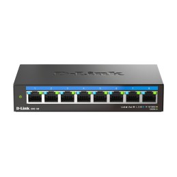 D-Link DMS-108 Unmanaged L2 2.5G Ethernet (100 1000 2500) Black