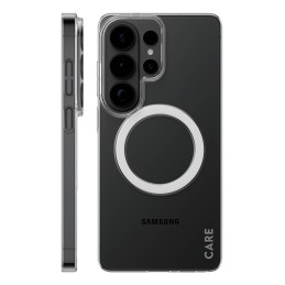 PanzerGlass CARE™ by ® SL1M Case Transparent w. Qi Samsung Galaxy S26 Ultra mobile phone case 6.9" Cover