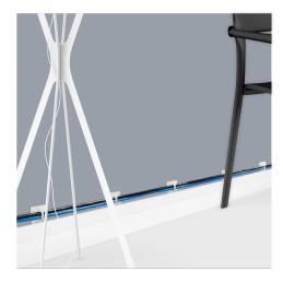 StarTech.com CBMCTM3 supporto per fascette Bianco Nylon 100 pz