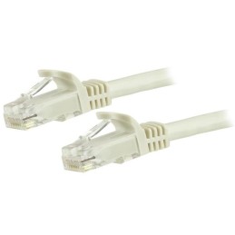 StarTech.com 1,5m CAT6-Kabel - weißes CAT6-Patchkabel - Snagless RJ45-Steckverbinder - ETL