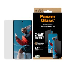 PanzerGlass ® 2-Way Privacy Screen Protector Samsung Galaxy S26 | Ultra-Wide Fit w. EasyAligner Protection d'écran transparent